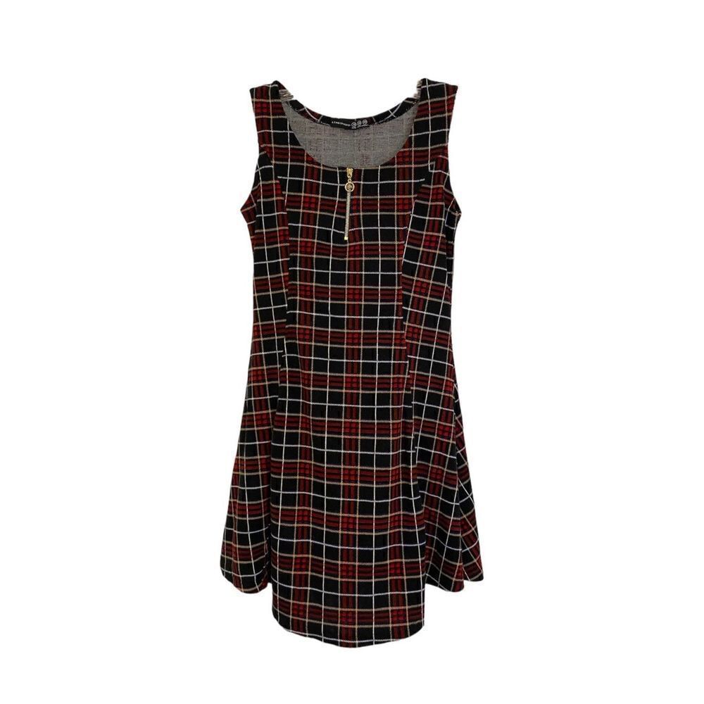 Atmosphere Girl’s Red and Blue Plaid Dress | Size US 11/ Uk 10